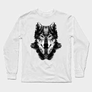 The Black Forrest Wolf Long Sleeve T-Shirt